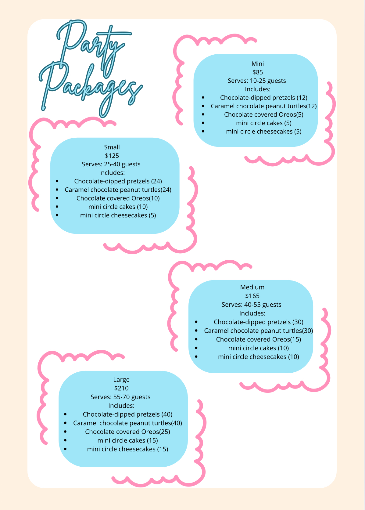 Party Packages 